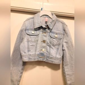 Girls S Light denim jacket